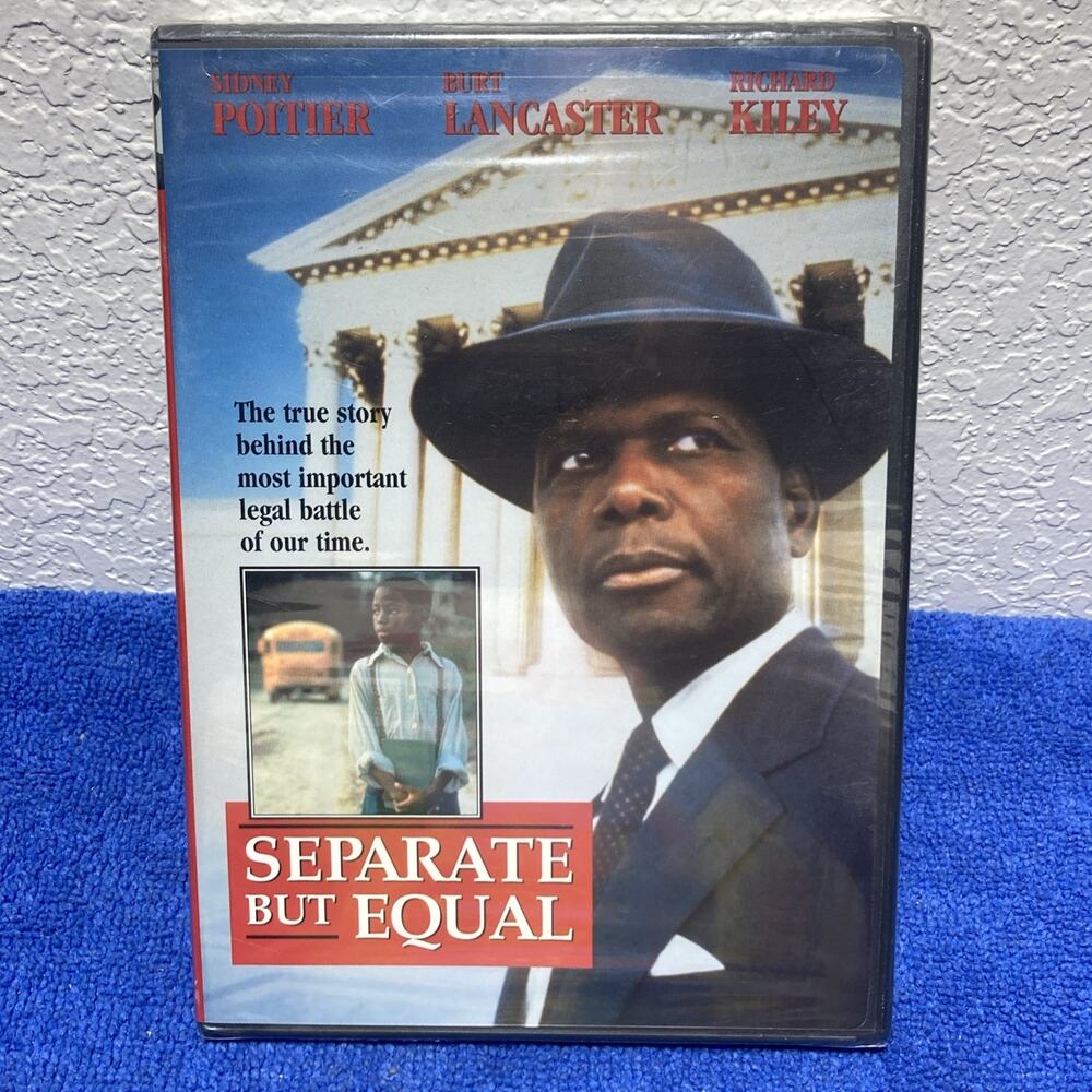 Separate but Equal (DVD, 1991) Sidney Poitier Civil Rights Miniseries 193 Mins.